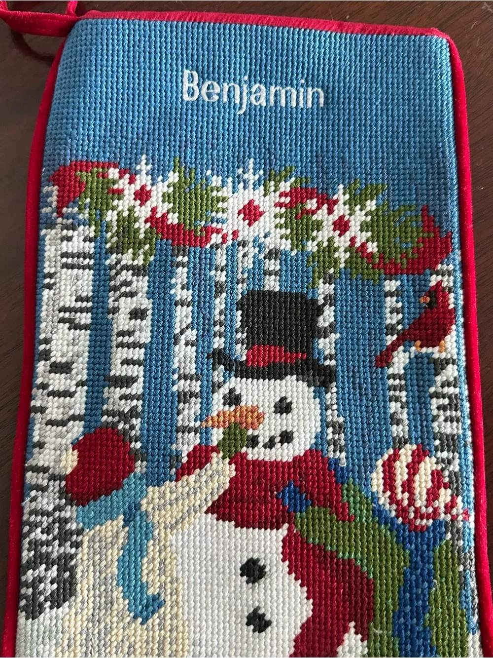 LL Bean Needlepoint 18